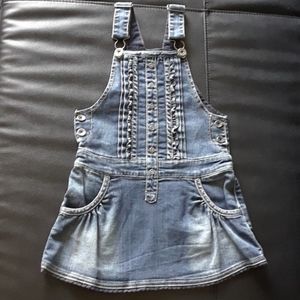 Summer jeans dress for girls